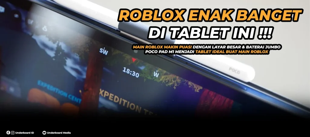 Ini 3 Genre Roblox yang Wajib Coba di POCO Pad M1!