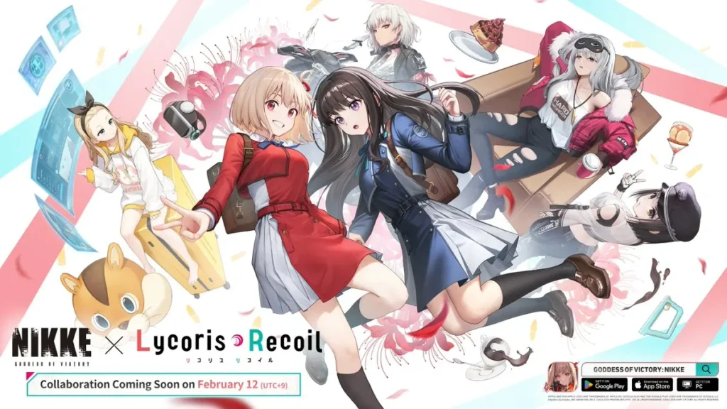 Nikke X Lycoris Recoil